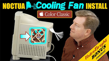 Noctua FAN INSTALL for the Color Classic