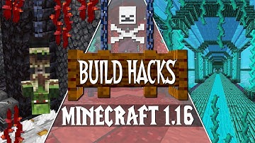 NEW Minecraft 1.16 Nether Update Build Tips & Ideas!