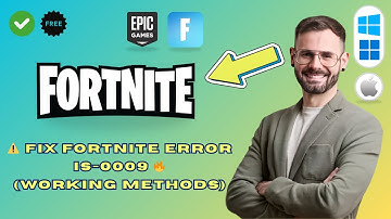 How to Fix Fortnite Error Code IS-0009 (Epic Games Launcher Fix 2025)