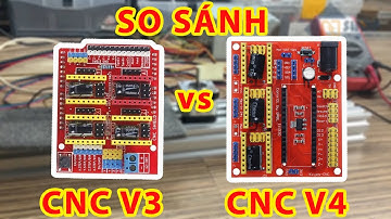 So Sánh Module CNC Shield V4 vs CNC Shield V3 cùng Linh Kiện Điện Tử Nshop