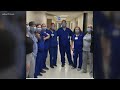 Norton nurses sing uplifting version of 'Lean on Me'