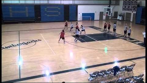3 on 3 Teaching Man To Man Defense Into Transition Part12 (McLean) www.coachmarket.net Video Youtube