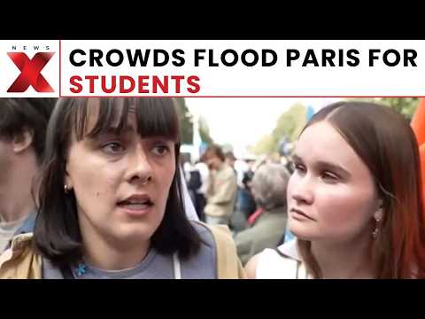 'Fight For Dignity': Crowds March In Paris Backing High School Protests | NewsX