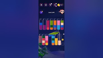 water sort puzzle - Get color level 409
