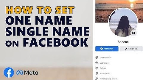 HOW TO MAKE SINGLE NAME ON FACEBOOK 2023 | HOW TO ONE NAME ON FACEBOOK EASY TUTORIAL