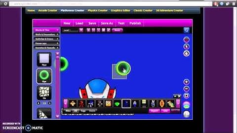 Sploder - Lets create a game (Phatformer Creator)