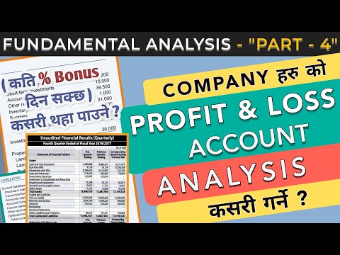 Video: How To Analyze Profit