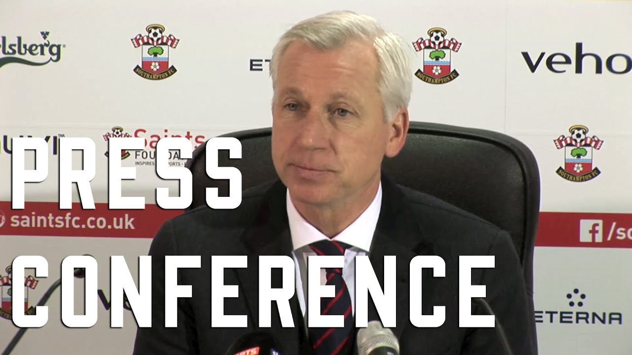  Alan Pardew Post Southampton Press Conference