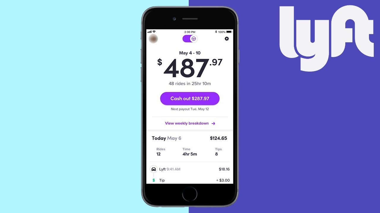 Introducing The Newest Lyft Driver App (2018) - YouTube