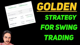 Best Strategy For Swing Trading | How To Make Big Profit | How To Find Best Stocks For Swing Trading