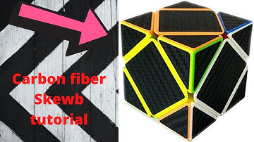 How to solve the Skewb (CARBON FIBER  EDITION!!!)