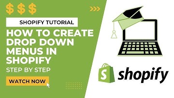 How To Create Drop Down Menus In Shopify - & Sub-Menus!