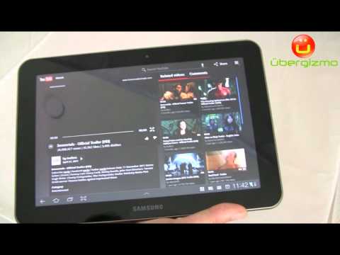 Samsung Galaxy Tab Online Video Playback (720p HD)