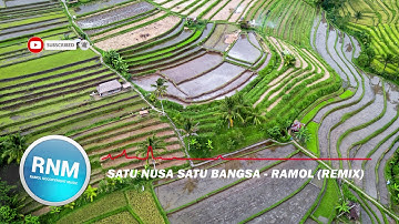 Indonesian National Song | Satu Nusa Satu Bangsa - Ramol (Remix)
