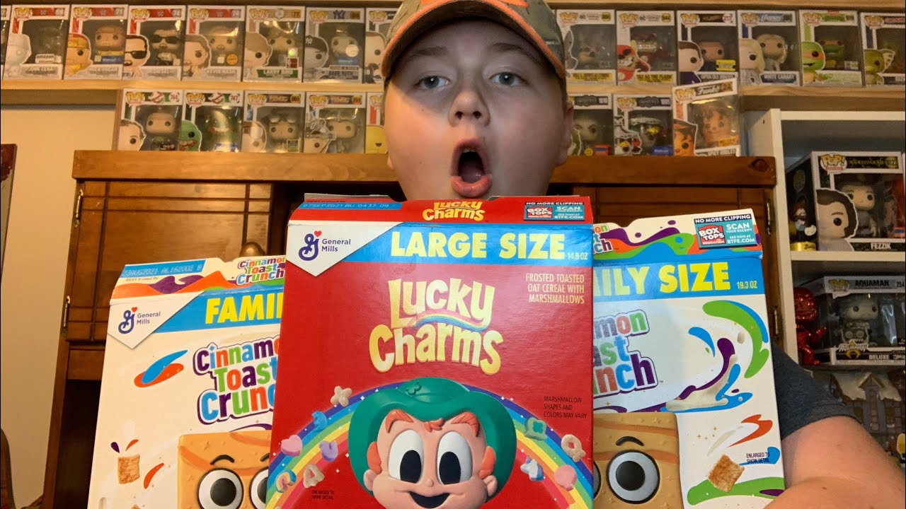 Opening 3 Ad Icon Cereal Boxes!