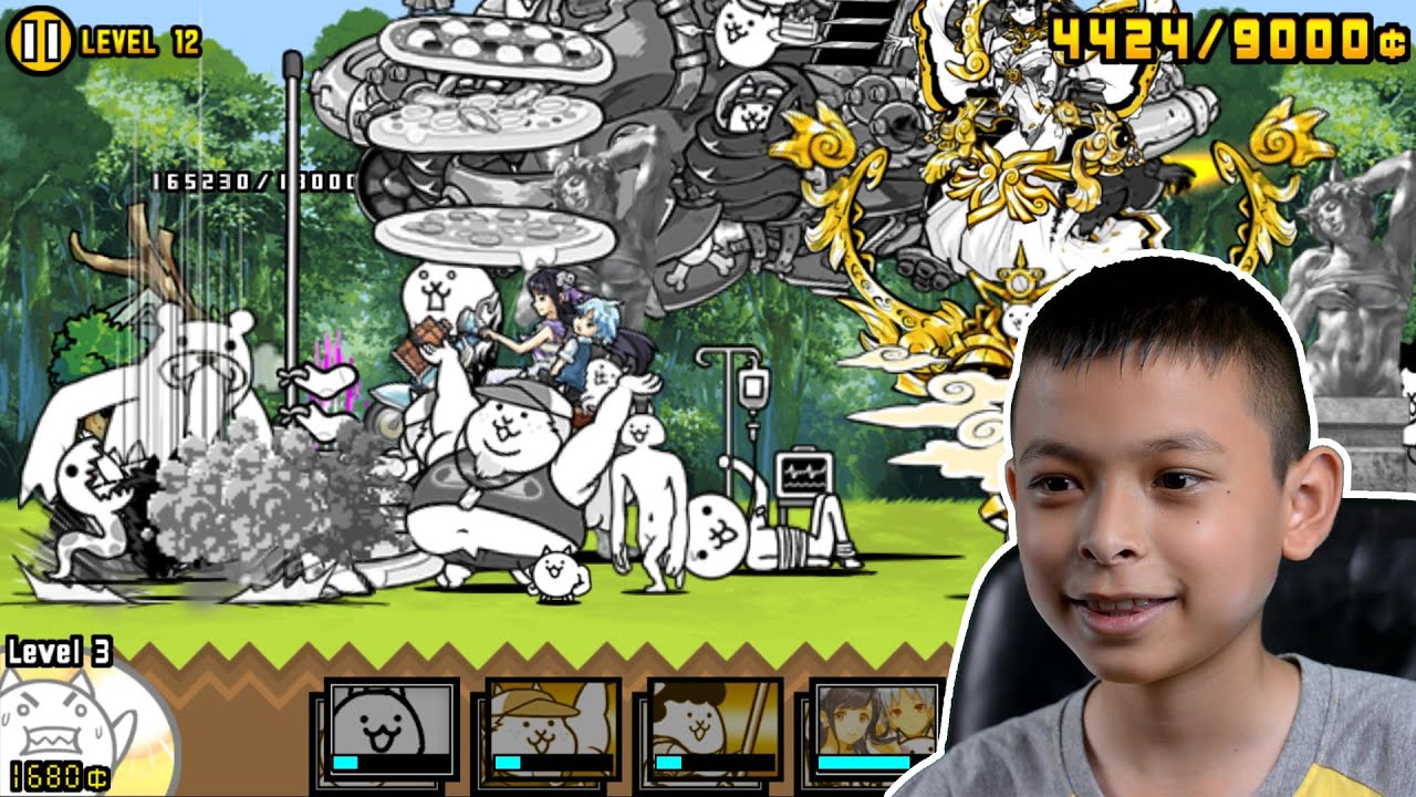 The Battle Cats Legend Quest Gameplay YouTube