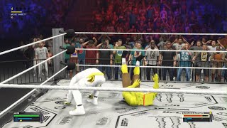 WWE 2K23 easy win over against musclebob buffpants