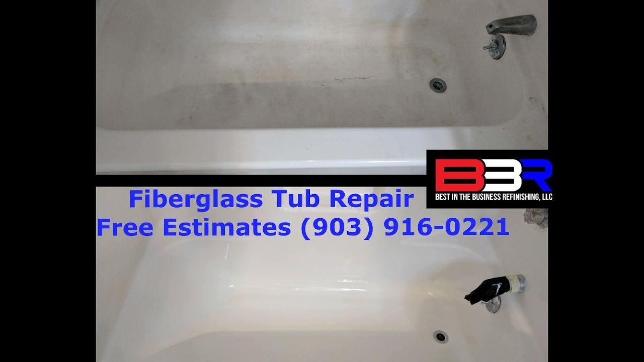 Fiberglass Bathtub Repair in Kilgore Texas (903) 9160221 YouTube