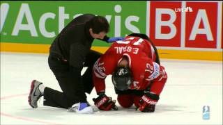 5/16/13: Eric Staal injured in knee-on-knee hit from Alex Edler Net Worth