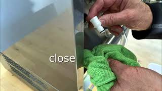 Scanwic Juice machine cleaning instruction