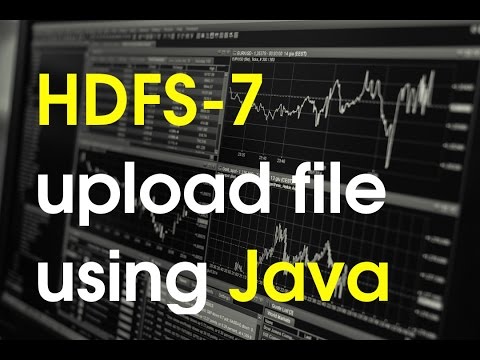 How to upload file in Hadoop using Java Api?- put command