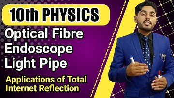 Applications of total Internal reflection class 10 | Optical fiber | Endoscope | light pipe