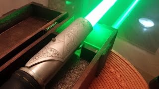 Custom Zelda Hylian Lightsaber