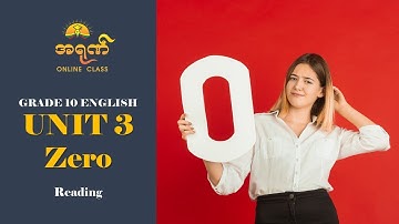 Unit 3 Zero - Reading