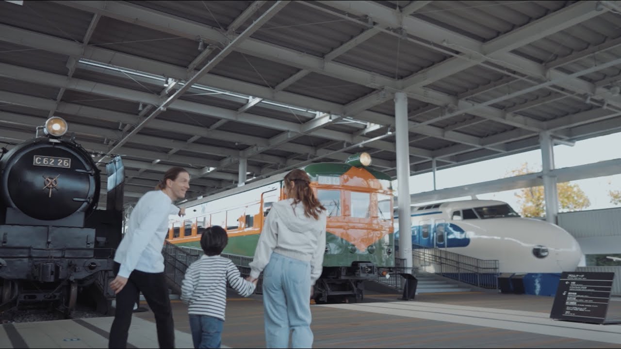 kyoto railway museum promotion movie