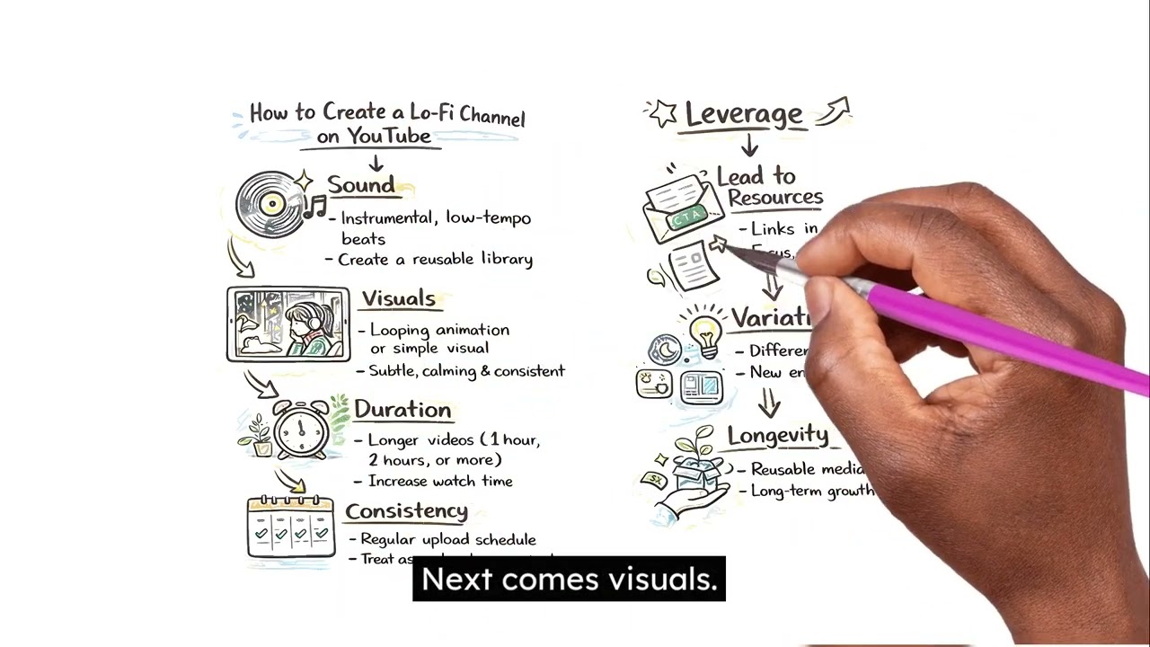 How to Create a Lo-Fi Channel on YouTube (Build a Digital Asset)