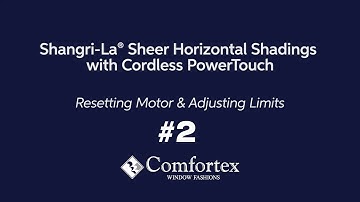 #2 How to Reset Motor and Adjust Limits in Your PowerTouch Motor