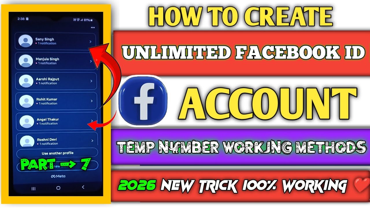 How to Create Unlimited Facebook Accounts Without Suspended viral 