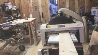 Making log siding with a Woodmaster 718 and three sided molding attachment