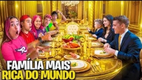 Emily vick: Moramos com a família mais rica do mundo por 24 horas