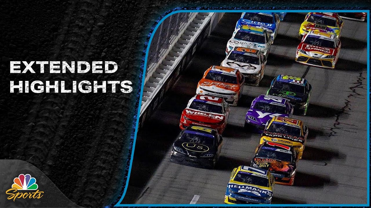 NASCAR Xfinity Series EXTENDED HIGHLIGHTS Wawa 250 8/25/23 Motorsports on NBC