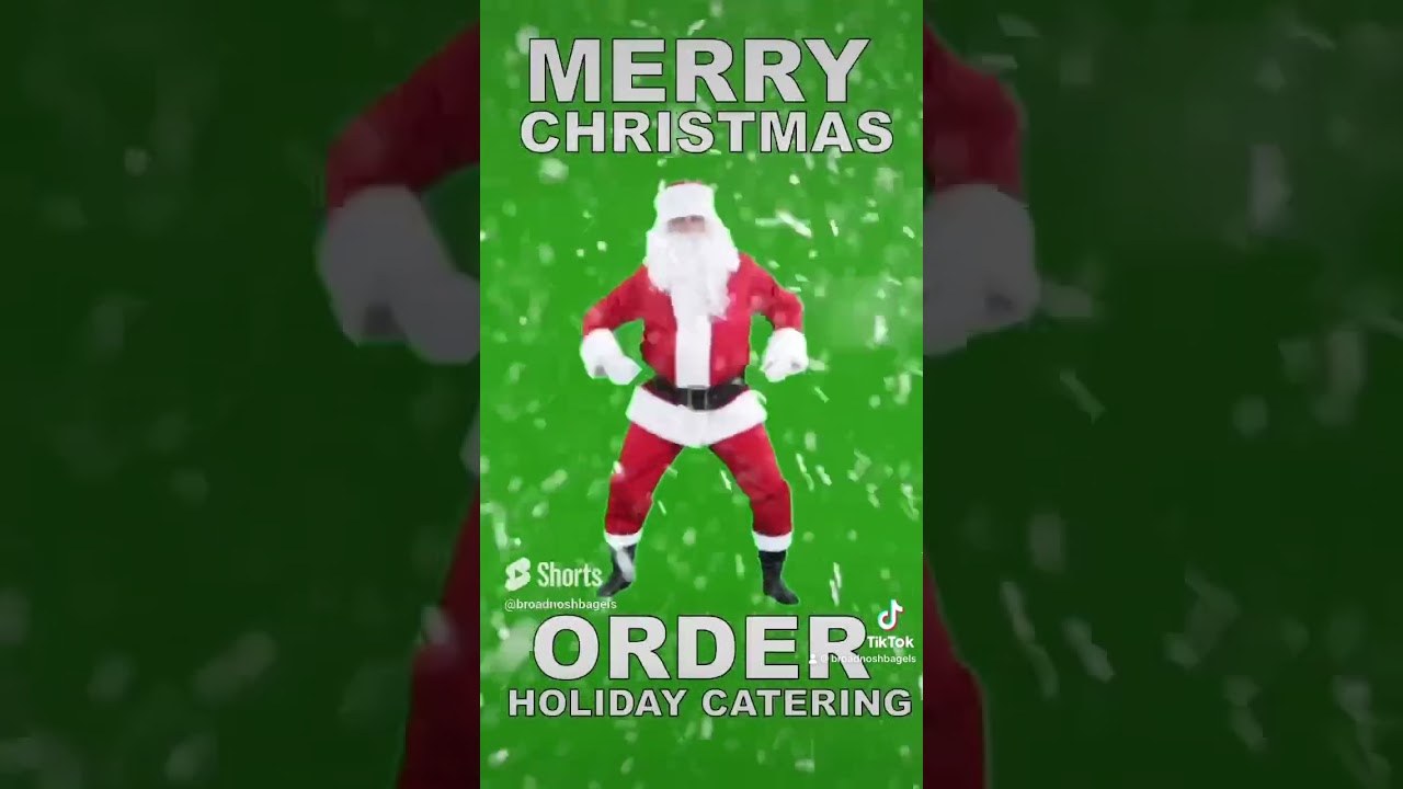 Order online bagel deli holiday Christmas catering #catering #bagels Broad Nosh Bagel Deli Catering NYC