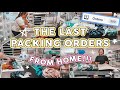 STUDIO VLOG #23 | PACKAGING ORDERS FROM HOME | One Last Time Before We Move | My Parent's Basement ❤