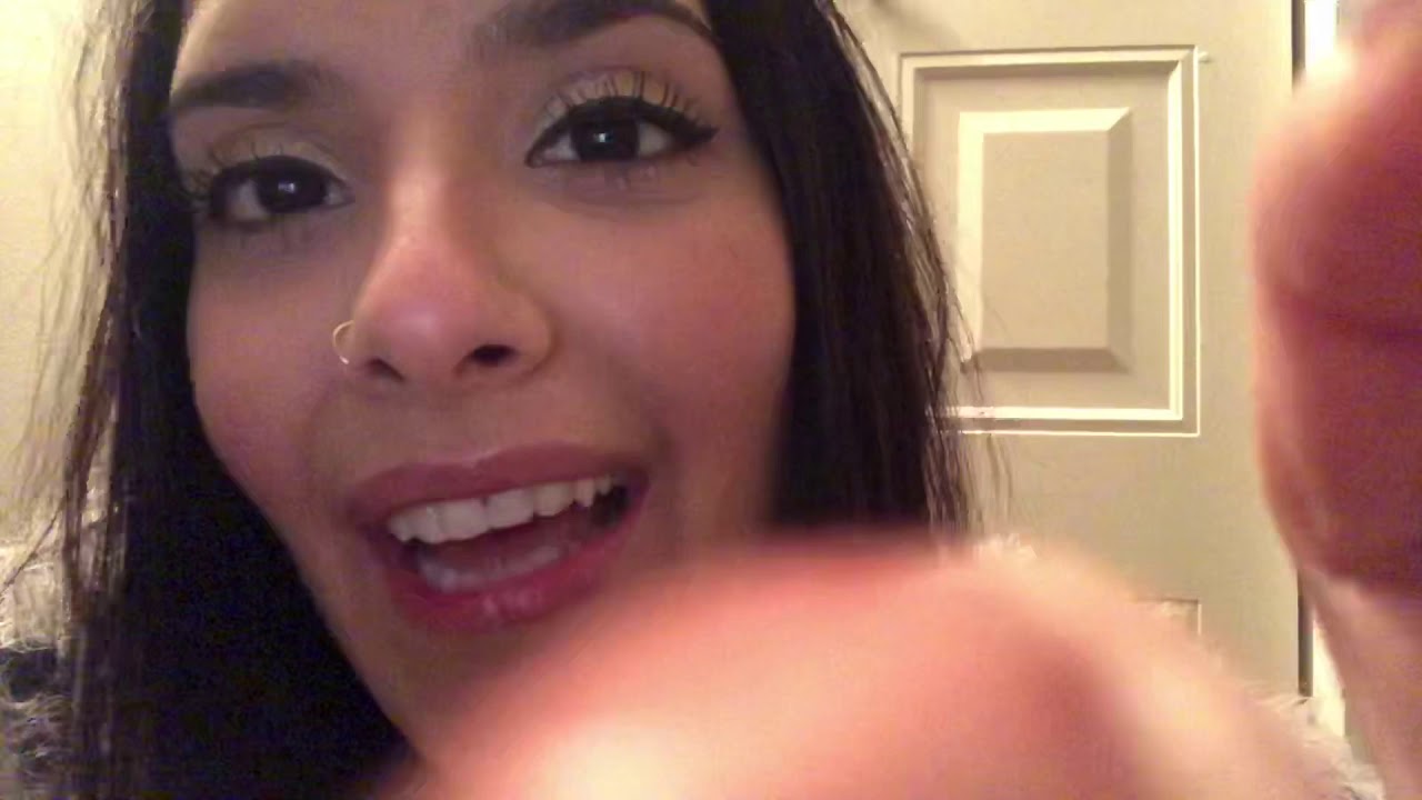 ASMR Whisper Ramble  with screen touching