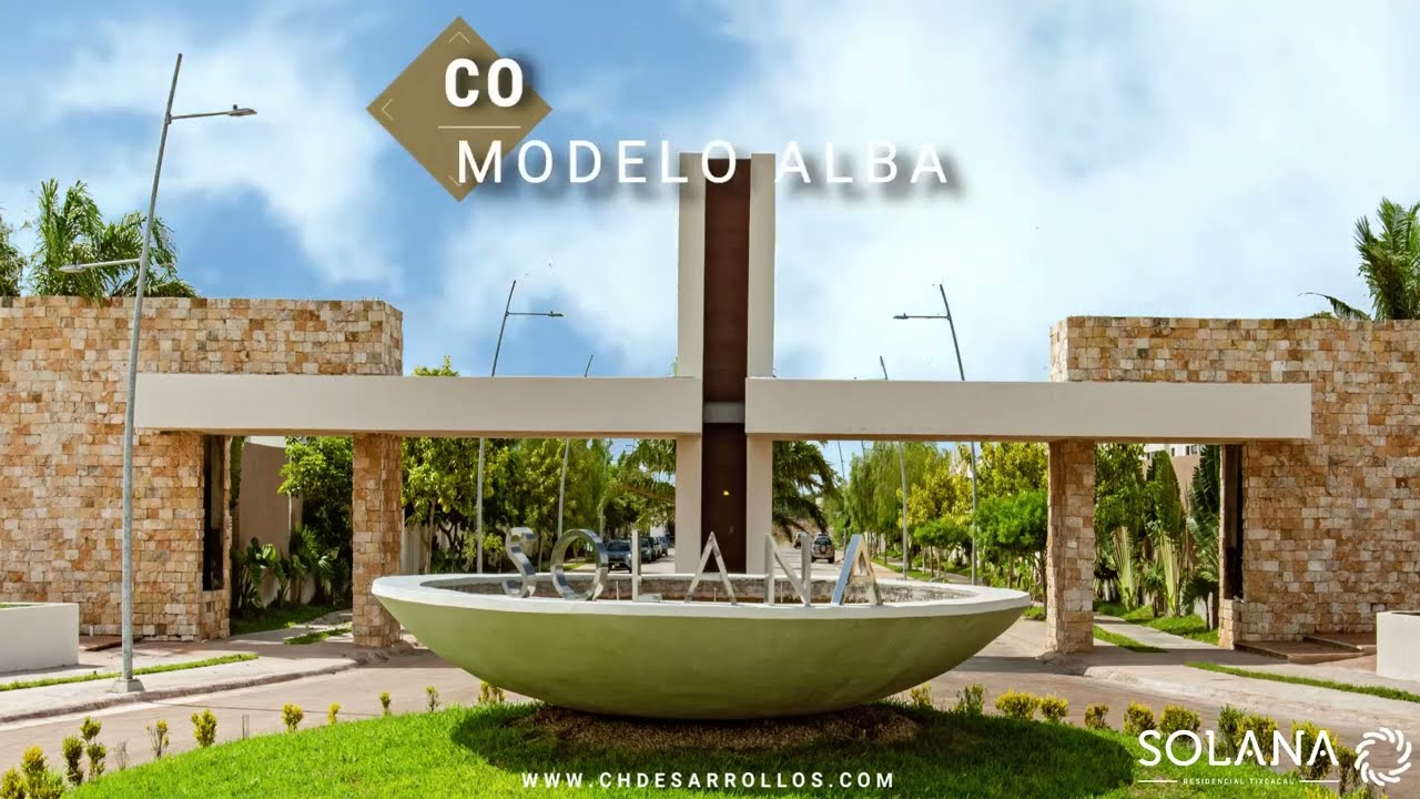 Residencial Solana, venta de casas en Merida Yucatan, modelo Alba Plus