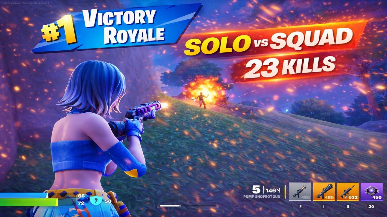23 Elimination Solo Vs Squads/squads 