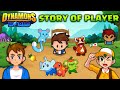 Story of player in dynamons world