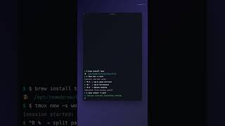 Never Lose SSH Sessions Again — tmux in 30 Seconds #shorts