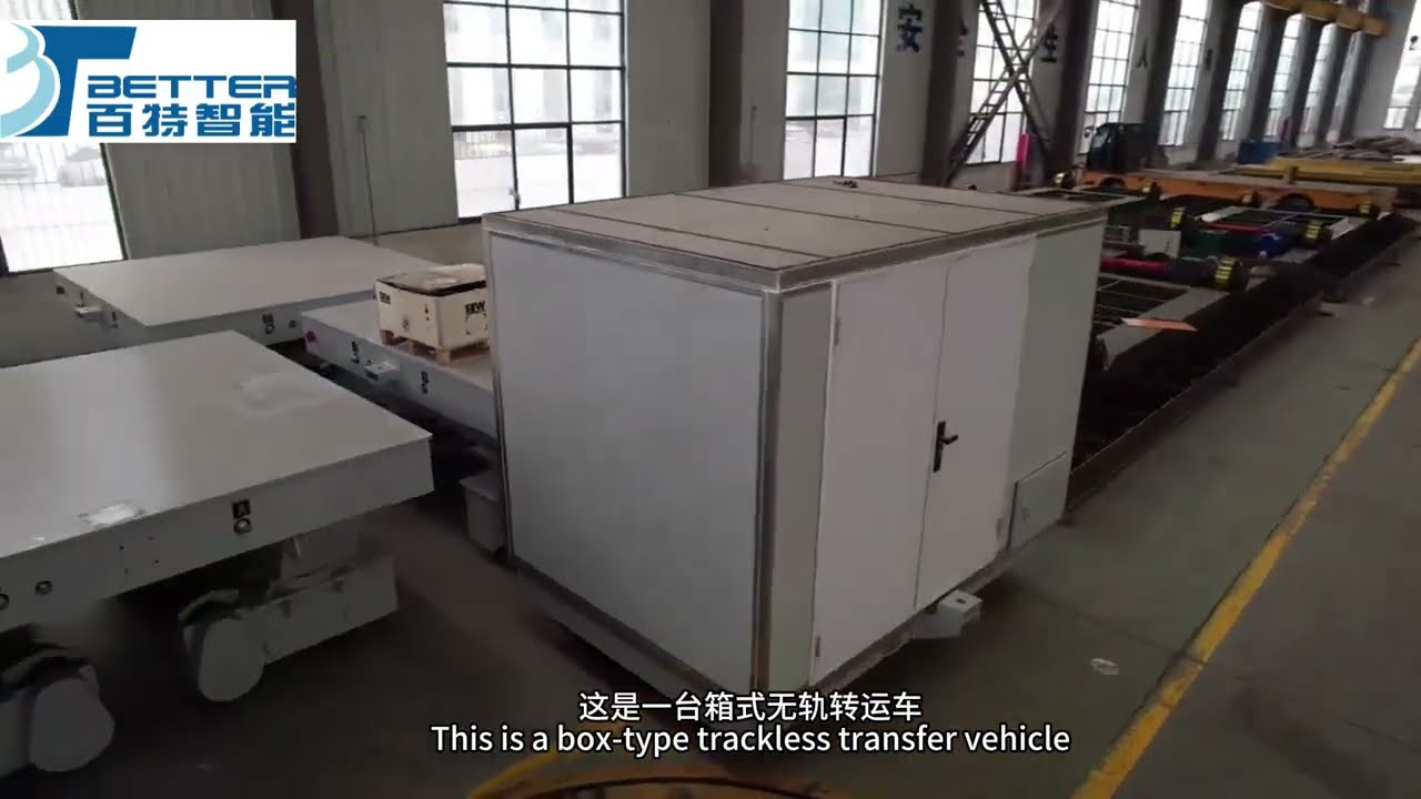 📦 Enclosed Side-Opening Transfer Container Truck｜Flexible Teaming Capability with Tractor Units