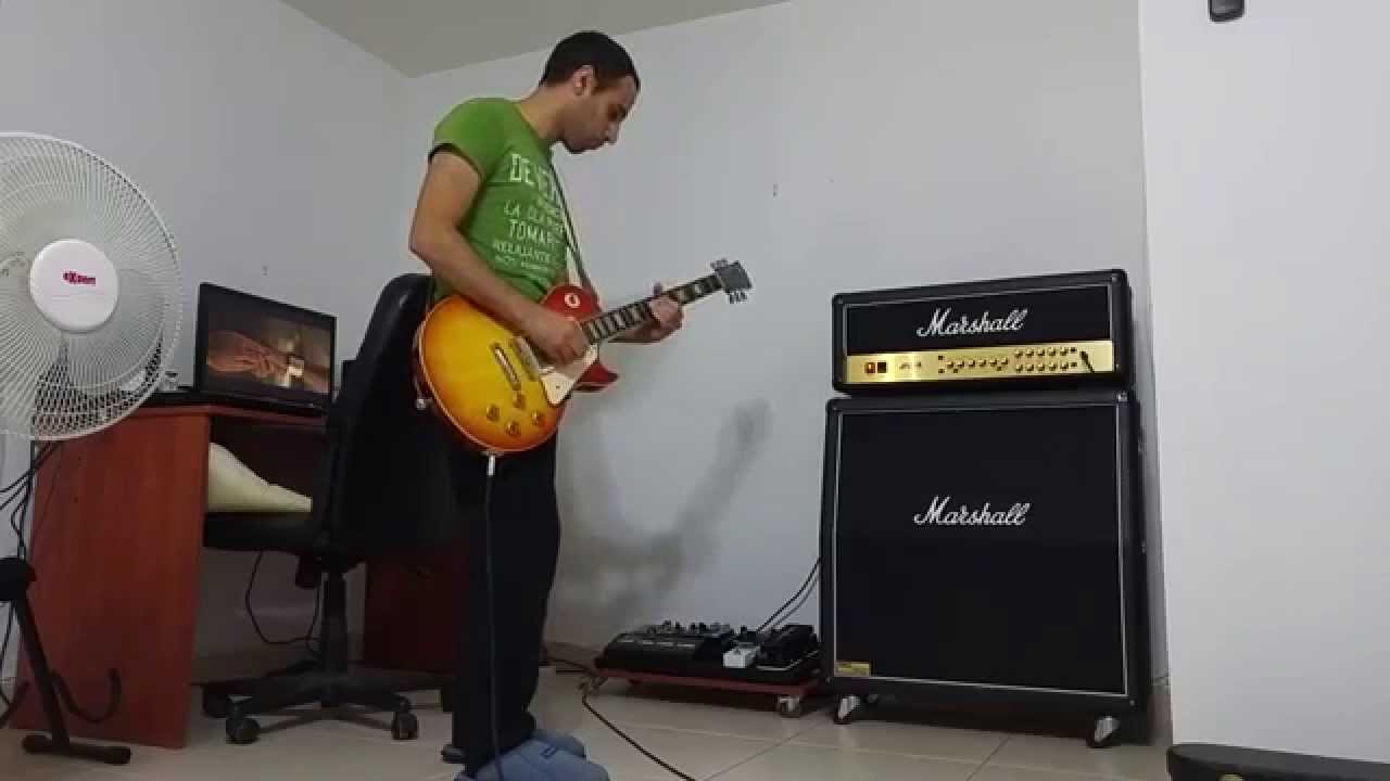 Marshall JVM205H with 2011 Gibson Les Paul 1958 reissue