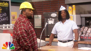 What burger place did Kenan and Kel work at?