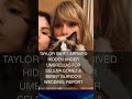 Taylor Swift Arrived Hidden Under Umbrellas for Selena Gomez &amp; Benny Blancos Wedding: Report