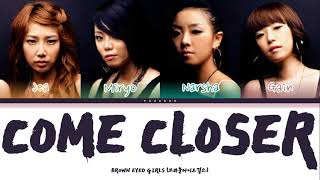 Brown Eyed Girls - Come Closer (다가와서) Color Coded Lyrics