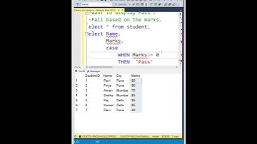 SQL Interview Questions | SQL CASE Function in Action | Pass or Fail in one Query