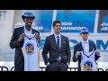 Golden State introduce Wiseman and Mannion to Warriors ground