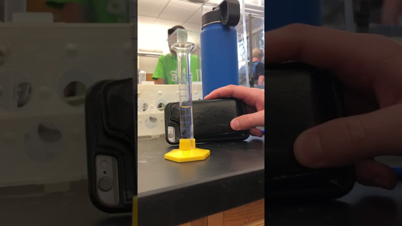 Measuring Liquid Volumes Graduated Cylinder YouTube
